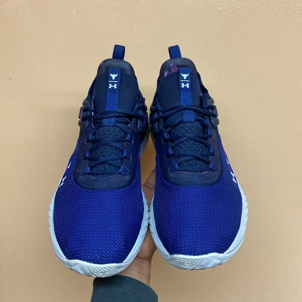 Under Armour Project Rock Disrupt “Bauhaus Blue” Size 12 - Picture 12 of 16